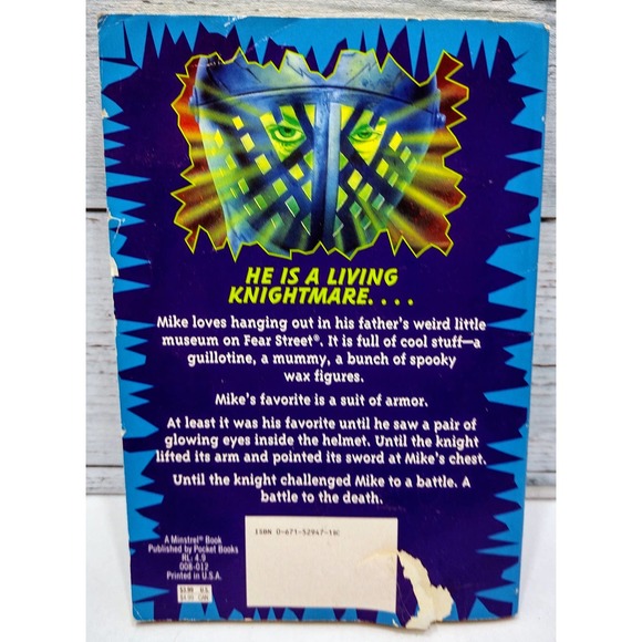 1996 Vintage Ghosts of Fear Street by R.L. Stine's! Fright Knight! Retail $56! - Picture 2 of 4